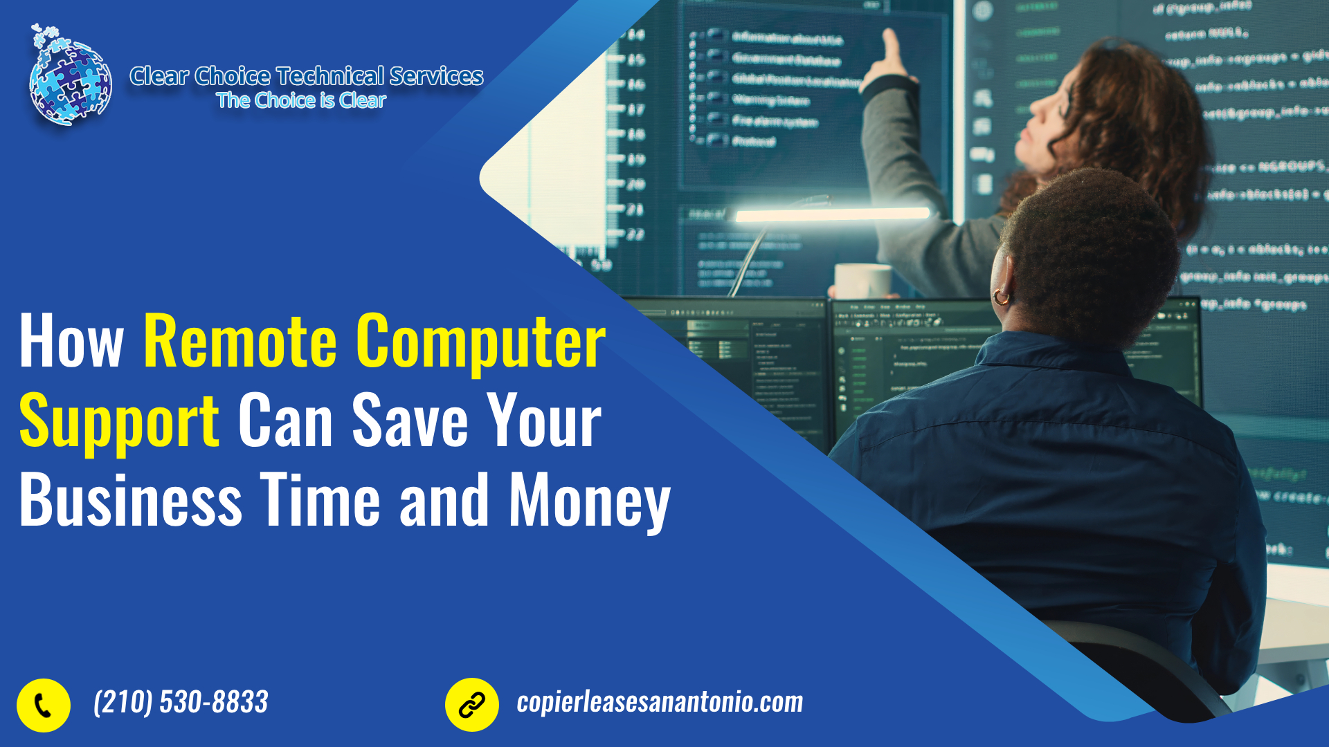 Read more about the article How Remote Computer Support Can Save Your Business Time and Money